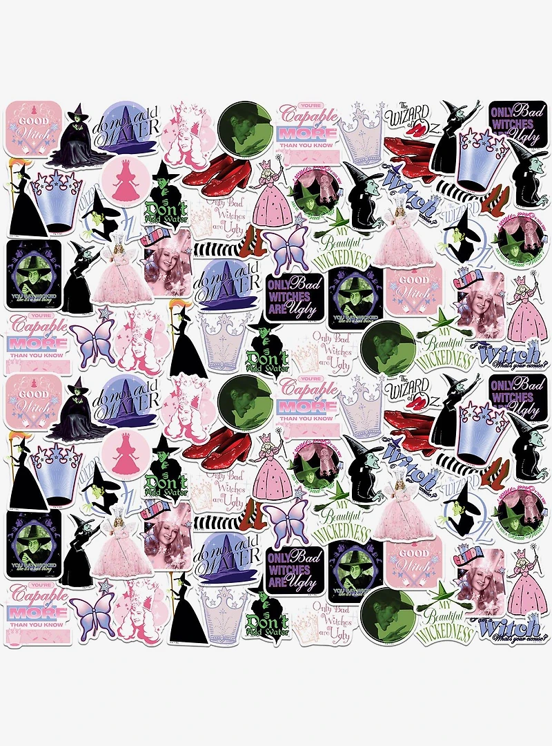 The Wizard of Oz Good Or Bad Witch Miscellaneous 100ct Sticker Pack
