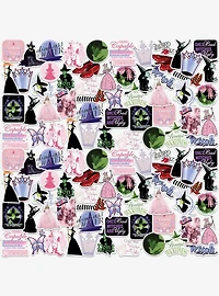 The Wizard of Oz Good Or Bad Witch Miscellaneous 100ct Sticker Pack