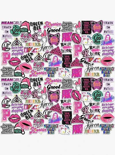 Mean Girls Variety Miscellaneous 100ct Sticker Pack