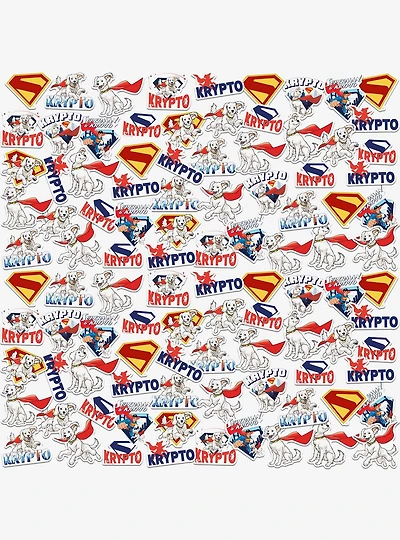 DC Comics Superman (2025) Krypto Miscellaneous 100ct Sticker Pack