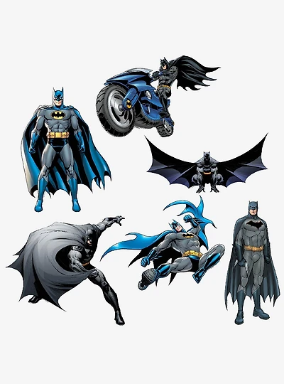 DC Comics Batman Character Miscellaneous 100ct Sticker Pack