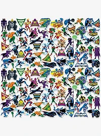 DC Comics Batman: Brave and The Bold Miscellaneous 100ct Sticker Pack