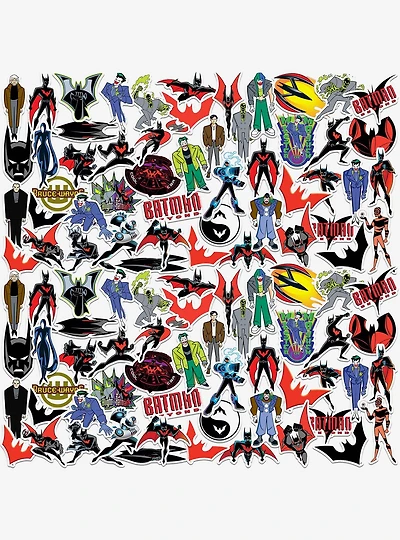 DC Comics Batman Beyond Miscellaneous 100ct Sticker Pack