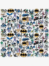 DC Comics Batman The Animated Series Miscellaneous 100ct Sticker Pack