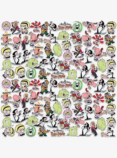 Grim Adventures of Billy Mandy Miscellaneous 100ct Sticker Pack