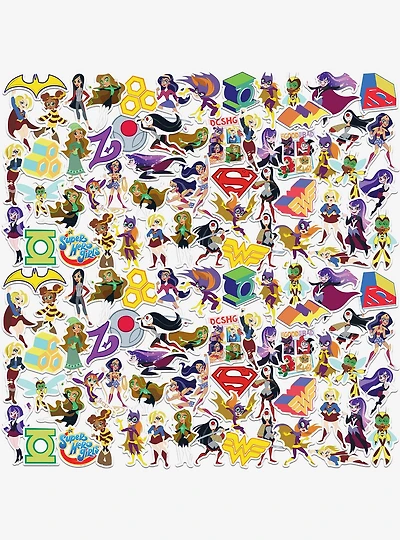 DC Super Hero Girls Miscellaneous 100ct Sticker Pack