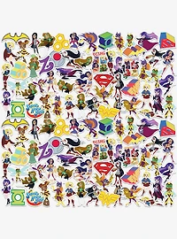 DC Super Hero Girls Miscellaneous 100ct Sticker Pack
