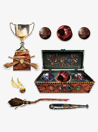 Harry Potter Quidditch Miscellaneous 100ct Sticker Pack