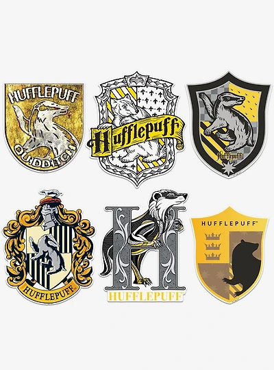Harry Potter Hufflepuff Miscellaneous 100ct Sticker Pack