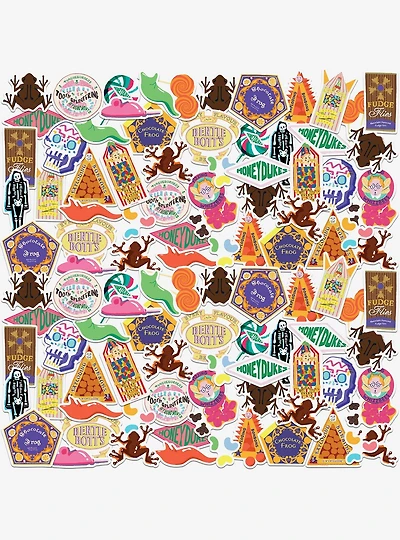 Harry Potter Honeydukes Miscellaneous 100ct Sticker Pack