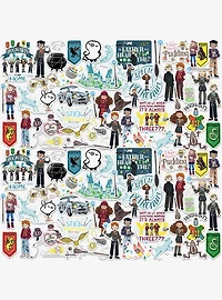 Harry Potter Stick Together Collection Miscellaneous 100ct Sticker Pack
