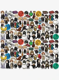 Harry Potter Chibi Anime Collection Miscellaneous 100ct Sticker Pack