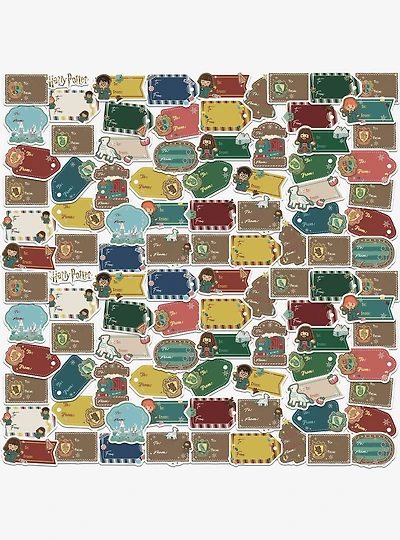 Harry Potter Cookie Christmas Labels Miscellaneous 100ct Sticker Pack