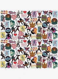 Elvis Iconic Miscellaneous 100ct Sticker Pack