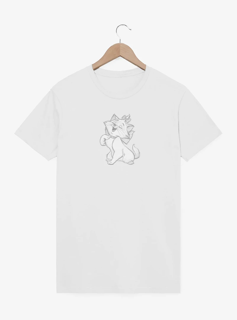 Disney The Aristocats Marie Sketch Bow T-Shirt