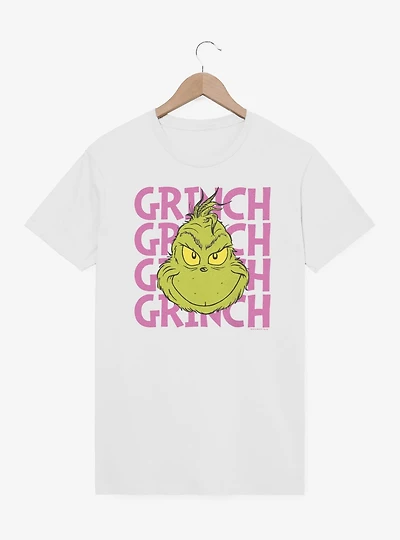 Dr. Suess How The Grinch Stole Christmas Name Repeat T-Shirt