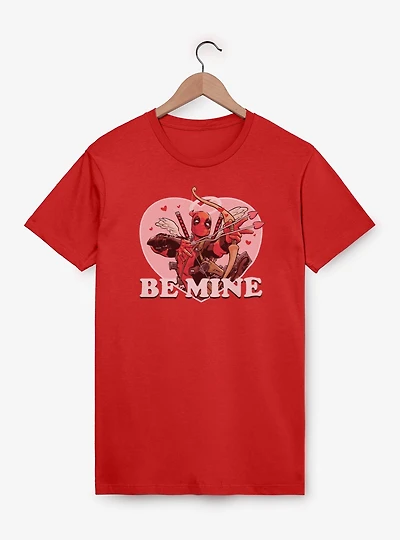 Marvel Deadpool Be Mine Cupid T-Shirt