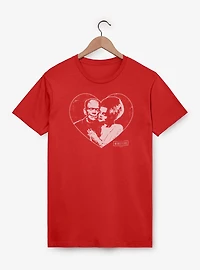 Universal Monsters Frankenstein & Bride Of Love T-Shirt