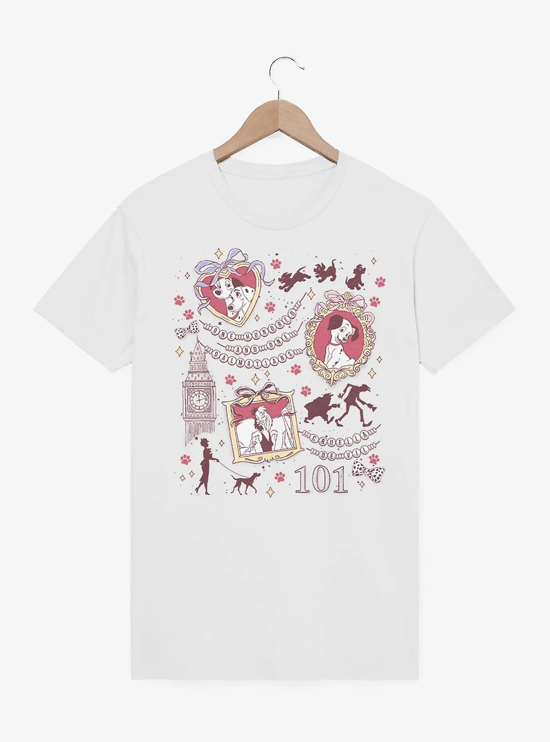 Disney 101 Dalmatians Collage T-Shirt