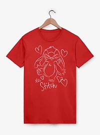 Disney Lilo & Stitch XoXo 626 Love T-Shirt