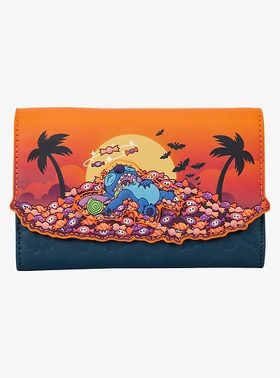 Loungefly Disney Lilo & Stitch Halloween Candy Wallet