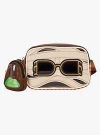 Loungefly Universal Monsters Invisible Man Crossbody Sling Bag with Coin Purse