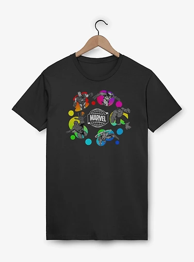Marvel Color Palette Heroes T-Shirt