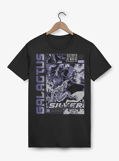 Marvel Fantastic Four Galactus And Silver Surfer T-Shirt