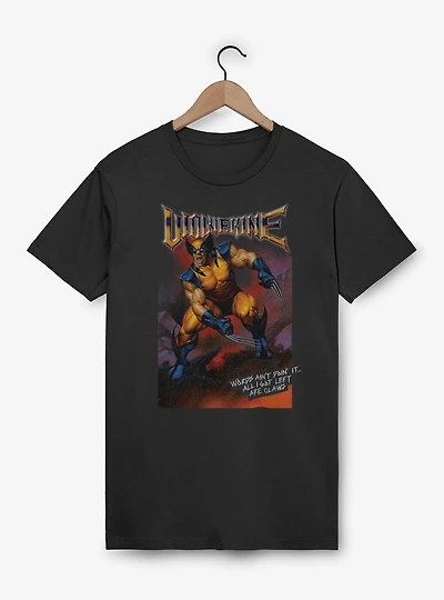 Marvel X-Men Wolverine I Got Left Are Claws T-Shirt