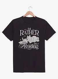 Disney Winnie The Pooh Rather Be Reading T-Shirt