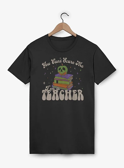 Disney Villains Posion Apple Can't Scare Teachers T-Shirt