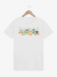 Disney Princesses Fall Season Pumpkins T-Shirt