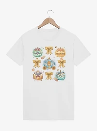 Disney Princesses Dressed Pumpkins T-Shirt