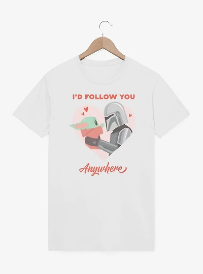 Star Wars The Mandalorian I'd Follow You Anywhere T-Shirt