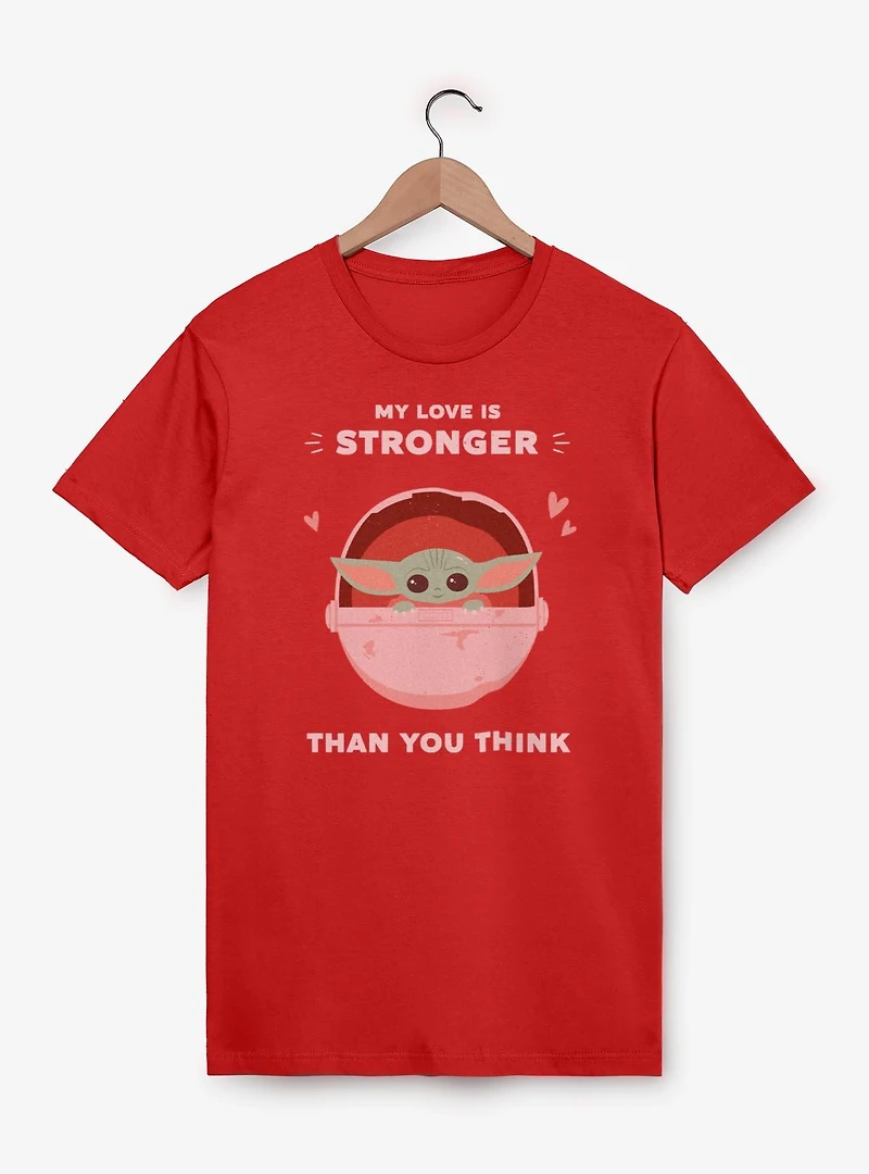 Star Wars The Mandalorian My Love Is Stronger T-Shirt