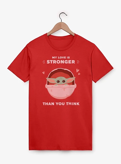 Star Wars The Mandalorian My Love Is Stronger T-Shirt