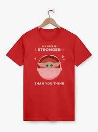 Star Wars The Mandalorian My Love Is Stronger T-Shirt