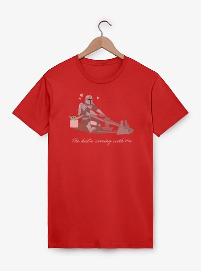 Star Wars The Mandalorian Kids Coming With Me T-Shirt