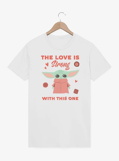 Star Wars The Mandalorian Love Is Strong T-Shirt