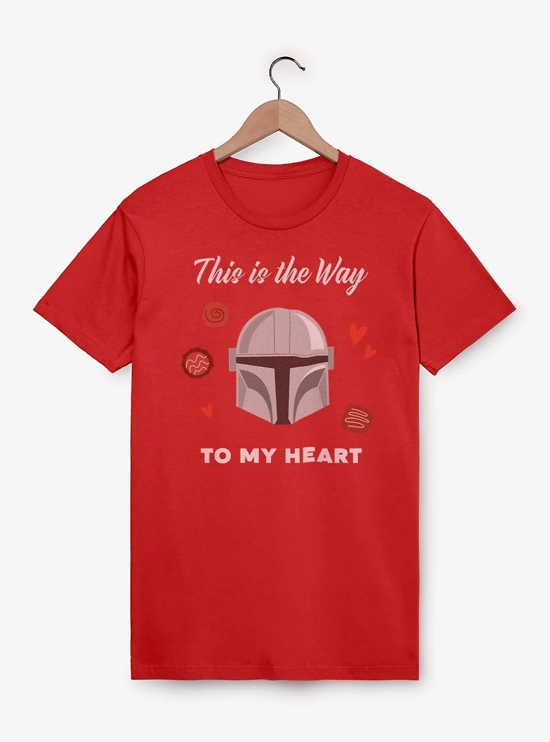 Star Wars The Mandalorian This Is Way To My Heart T-Shirt