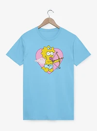 The Simpsons Cupid Maggie T-Shirt
