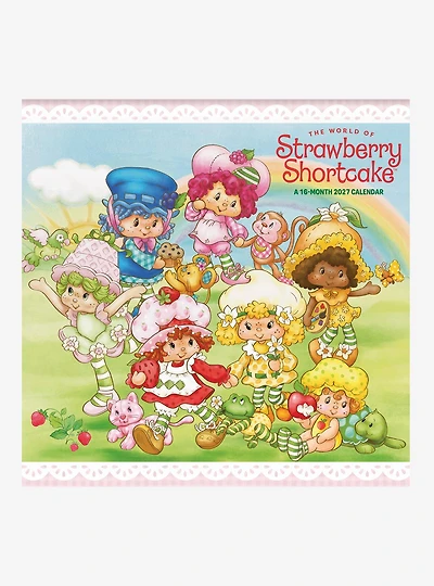 Strawberry Shortcake 16-Month 2027 Wall Calendar