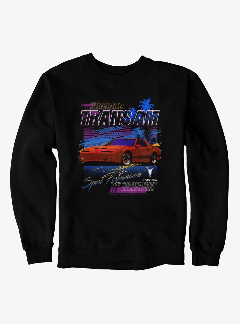 Pontiac Trans Am Retro Wave Sweatshirt