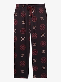 One Piece Monkey D. Luffy Jolly Roger Allover Print Sleep Pants — BoxLunch Exclusive