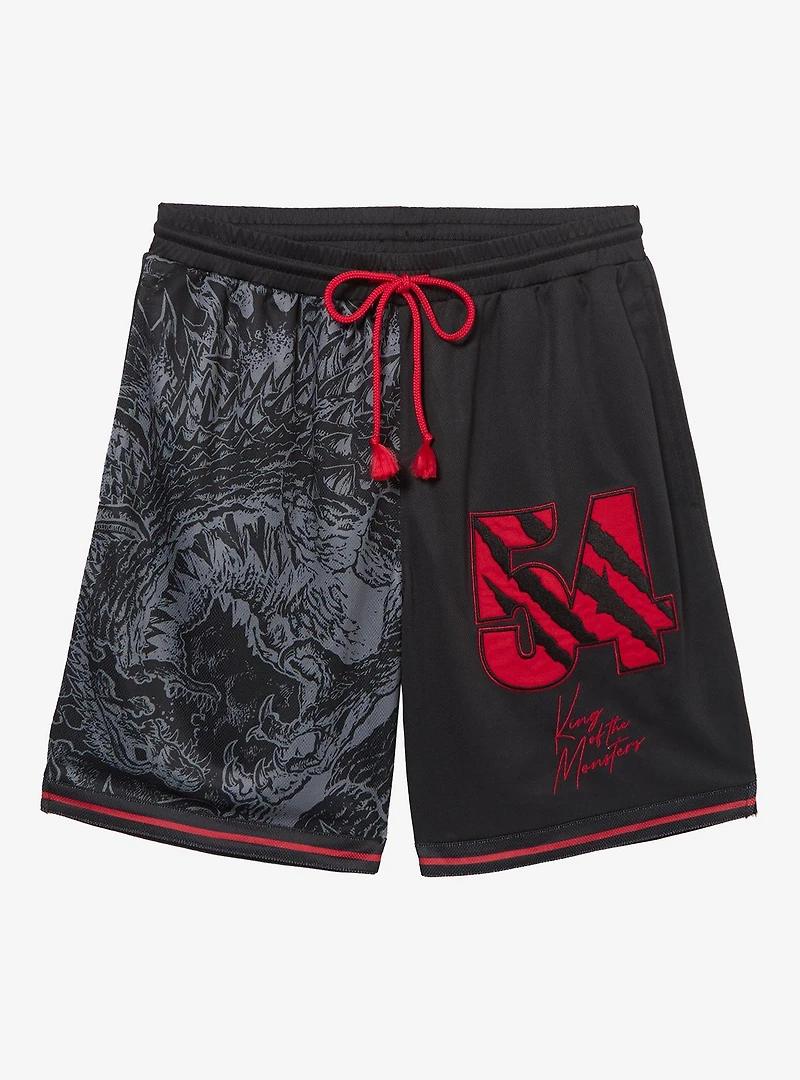 Godzilla Split Mesh Basketball Shorts — BoxLunch Exclusive