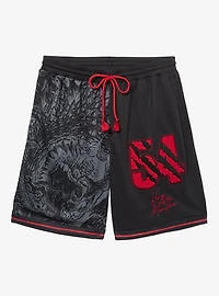 Godzilla Split Mesh Basketball Shorts — BoxLunch Exclusive