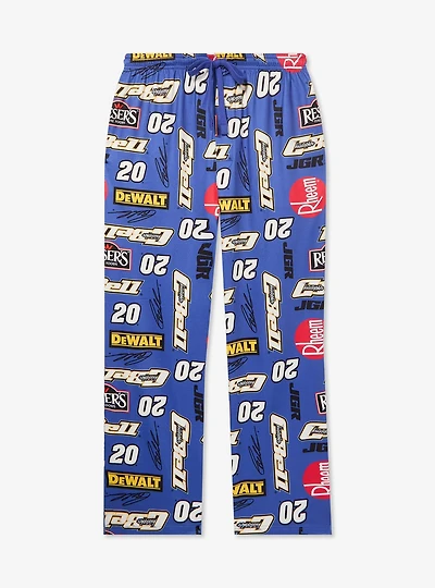 NASCAR Joe Gibbs Racing Team Icons Allover Print Sleep Pants — BoxLunch Exclusive