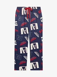 My Hero Academia U.A. High School Logo Allover Print Plus Sleep Pants - BoxLunch Exclusive
