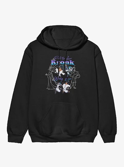 Disney Emperor's New Groove Wrong Lever Kronk Hoodie BoxLunch Exclusive