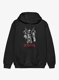 Marvel Deadpool Deadpools Collage Hoodie BoxLunch Exclusive